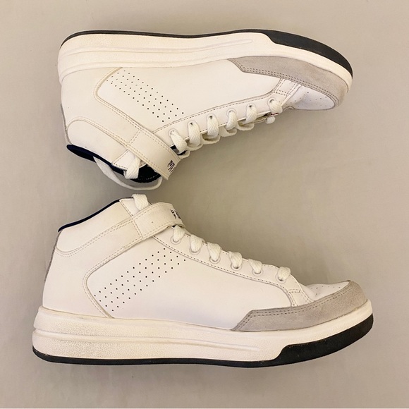 🚫SOLD🚫RBK G-Unit G6 Mid White Reebok Hip Hop 50 Cent Size 9 Shoes Sneakers - Picture 6 of 10